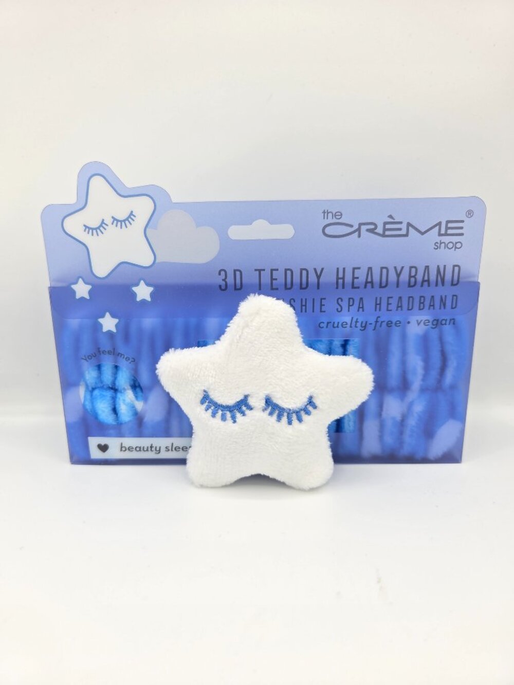 The Crème Shop 3D Teddy Plush Spa Headband